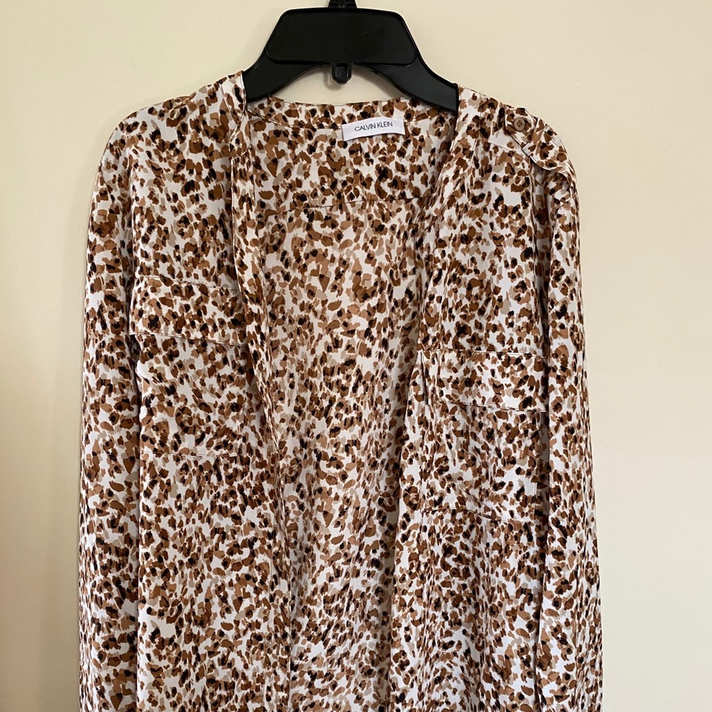 Calvin Klein long sleeve shirt with pocket